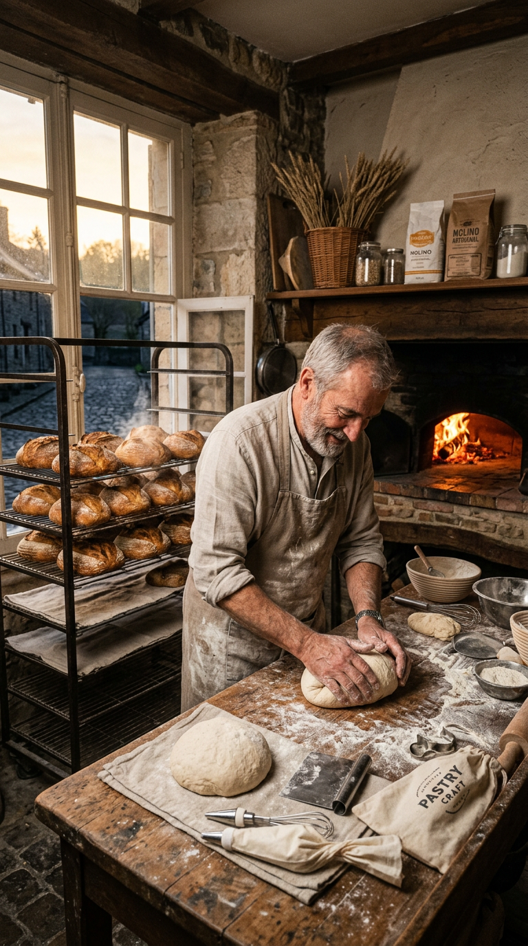 Les symboles incontournables d'un logo boulanger pâtissier