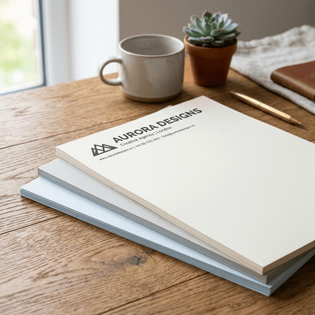 Papier à en-tête personnalisé
