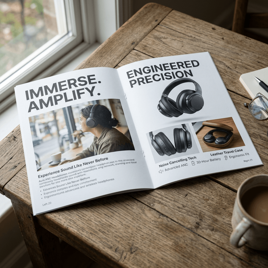 Brochure personnalisée