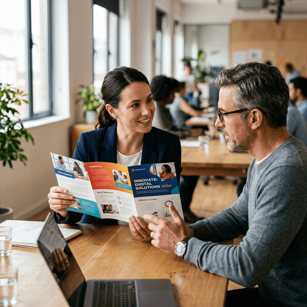 Brochure personnalisée