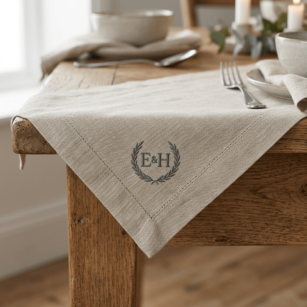 Nappe personnalisée pour restaurant