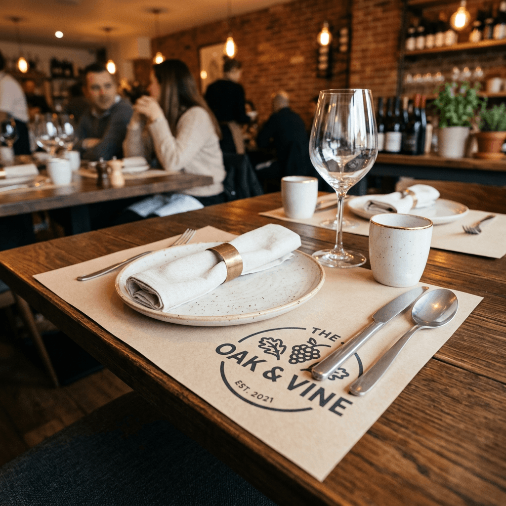 Set de table personnalisé