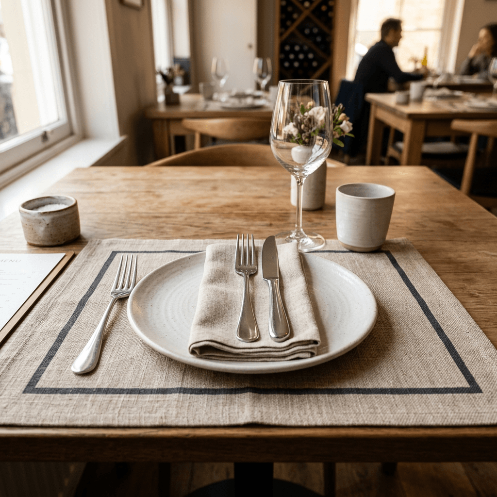 Set de table personnalisé