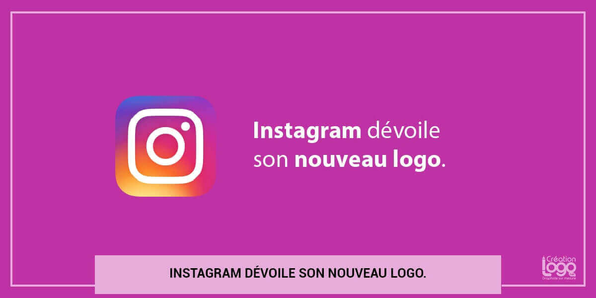 Instagram dévoile son nouveau logo.