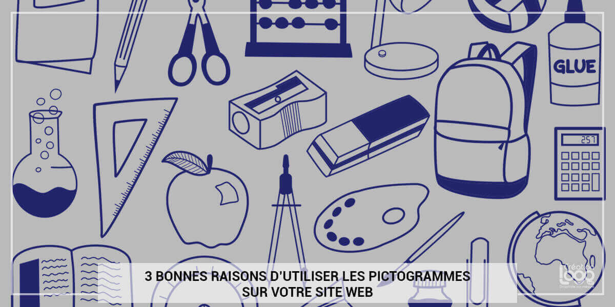 3 bonnes raisons d’utiliser les pictogrammes sur votre site web