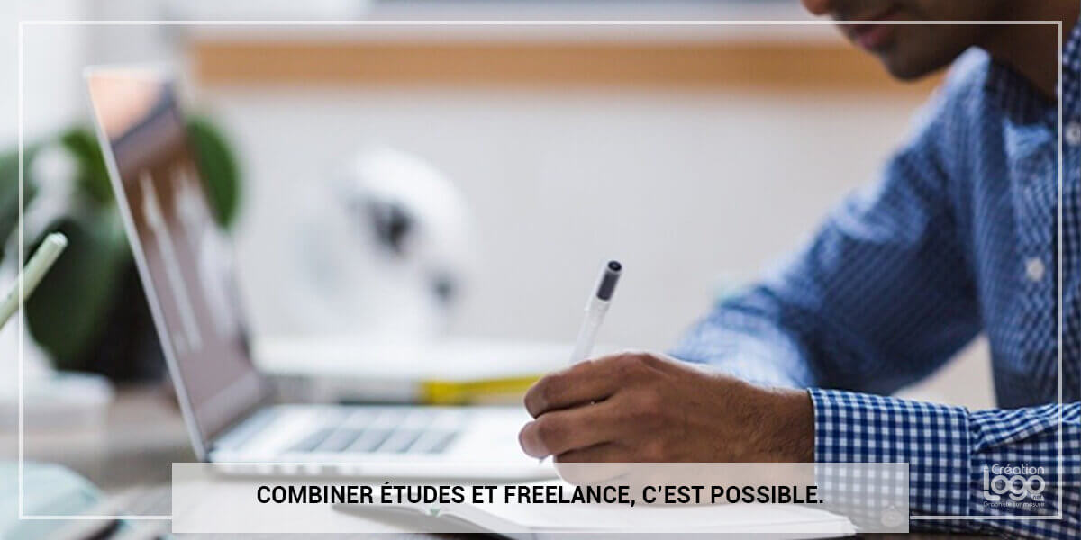 Combiner études et freelance, c’est possible.