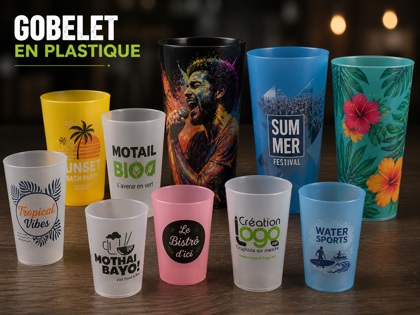 Gobelet réutilisable