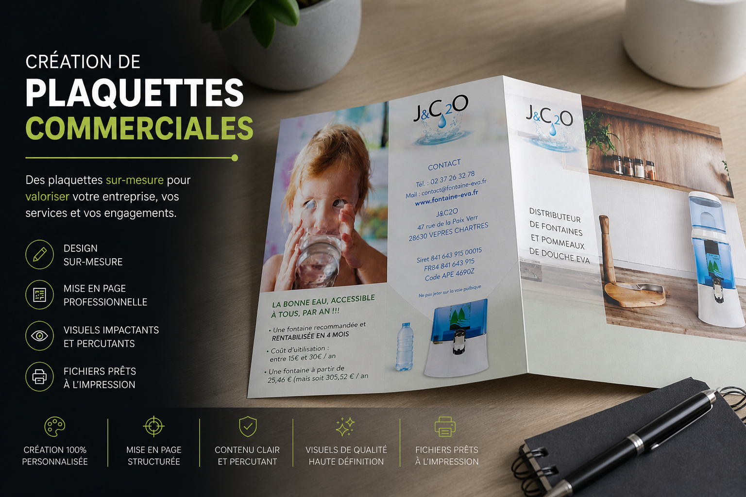Plaquette commerciale