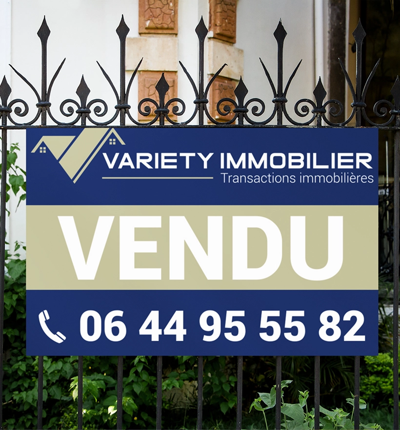 Panneau immobilier