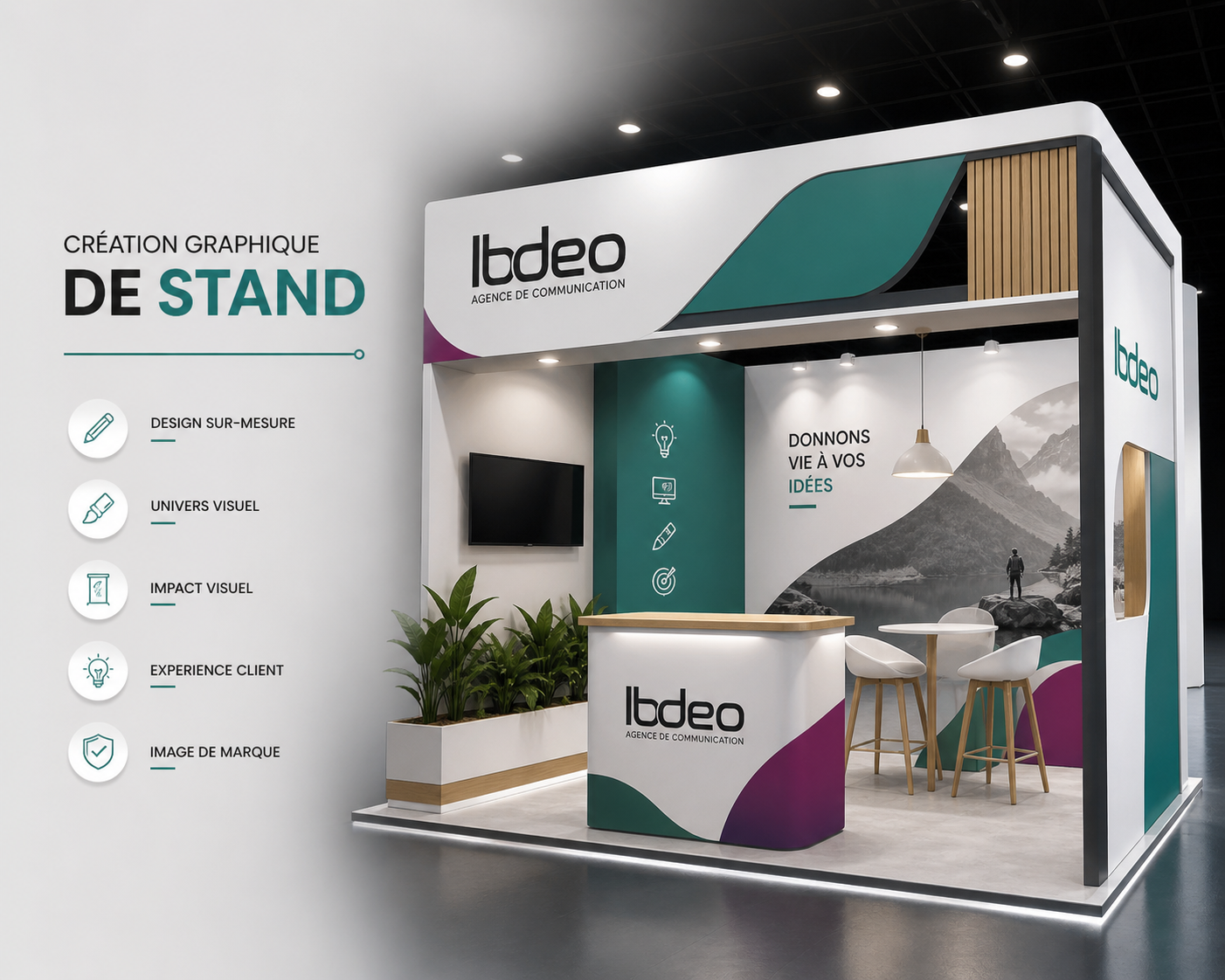 Stand pour salon