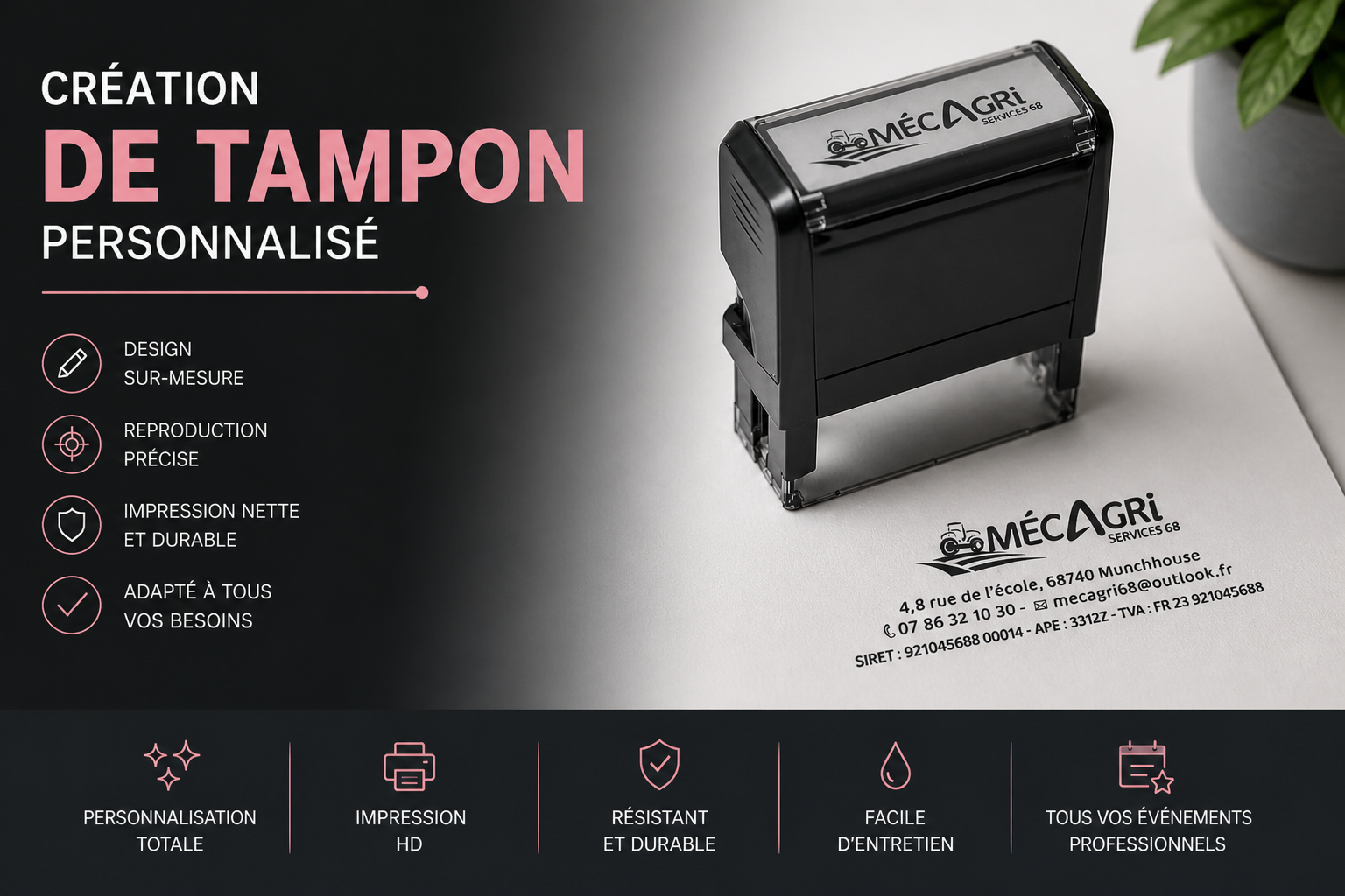 Tampon encreur