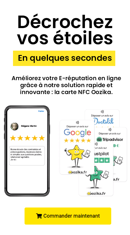 carte nfc connectée avis google