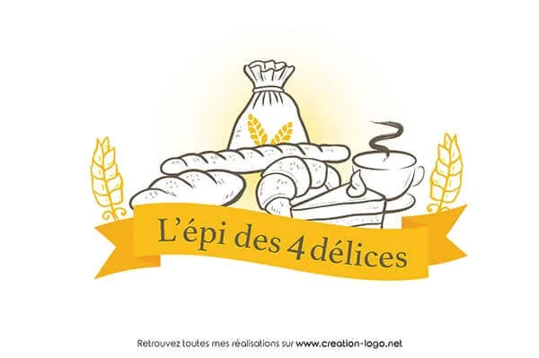 Logo boulangerie-patisserie