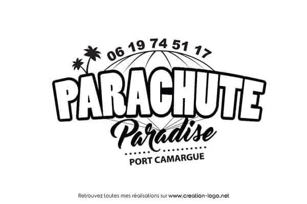 Logo parachutisme