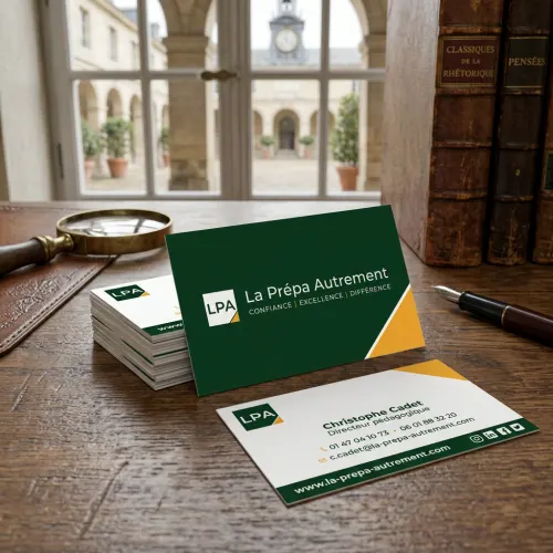 Exemple carte de visite